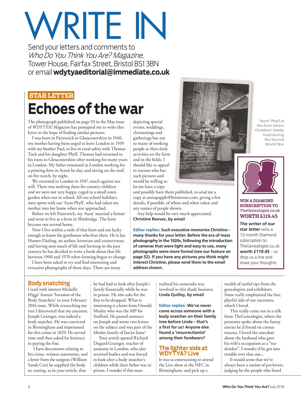 Who Do You Think You Are? Preview Pages