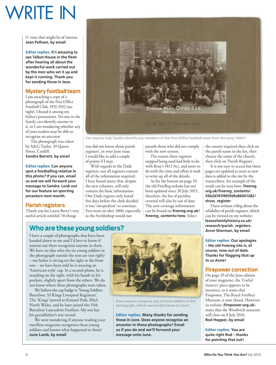 Who Do You Think You Are? Preview Pages