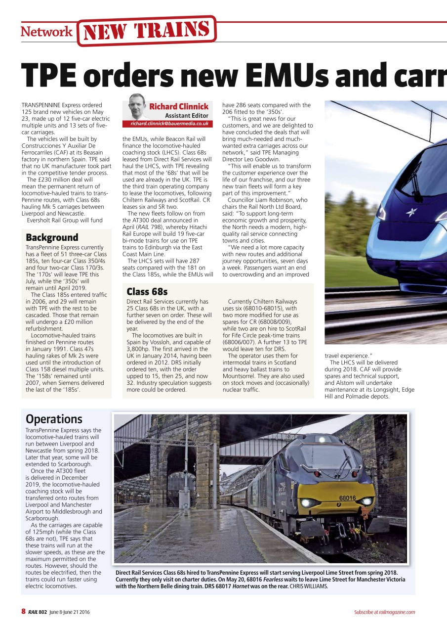 Rail Preview Pages
