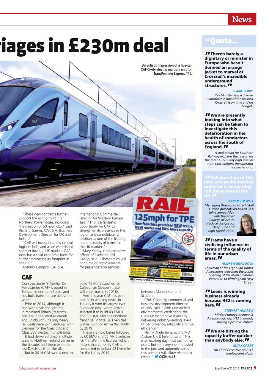 Rail Preview Pages
