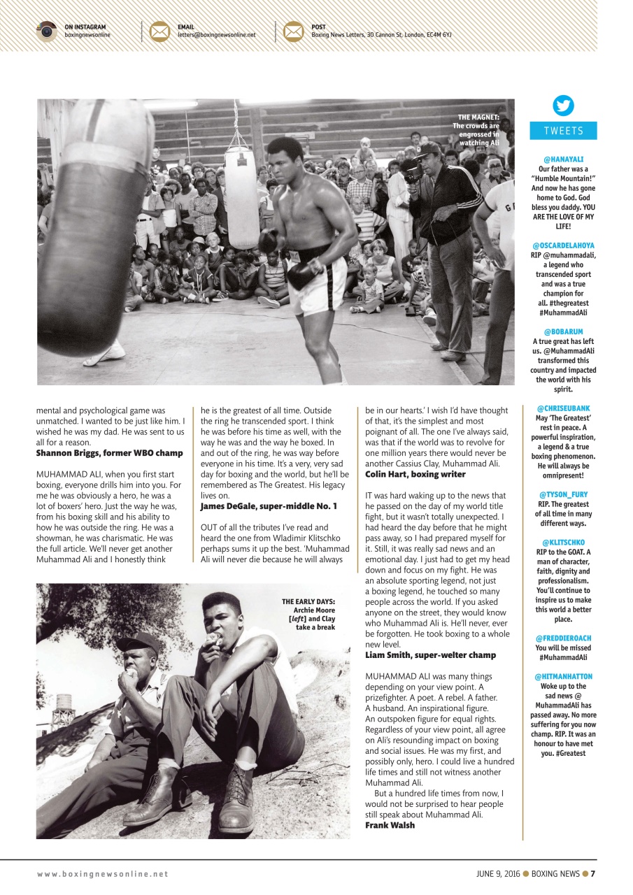 Boxing News Preview Pages
