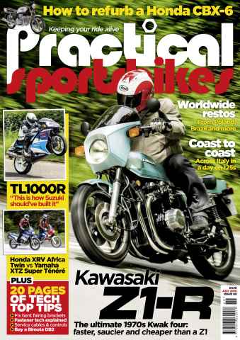Practical Sportsbikes issue July 2016