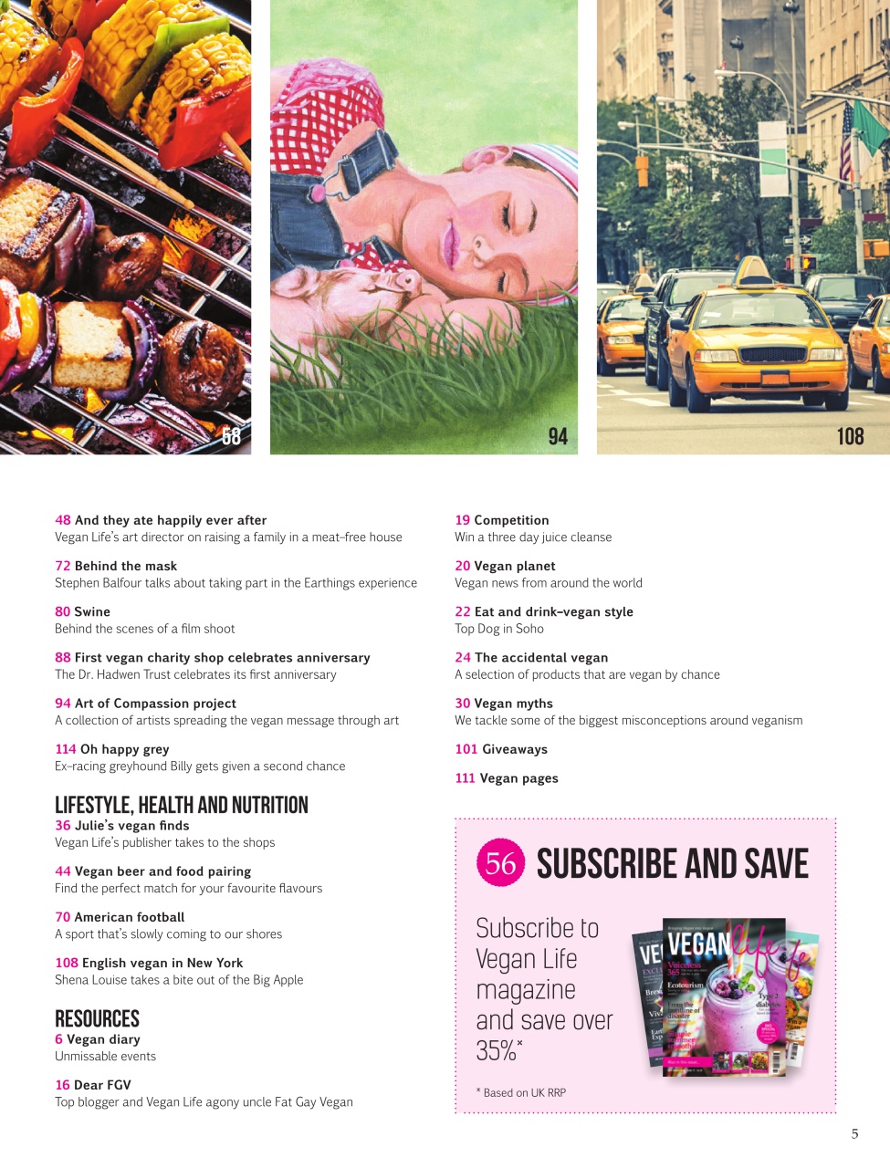 Vegan Life Preview Pages