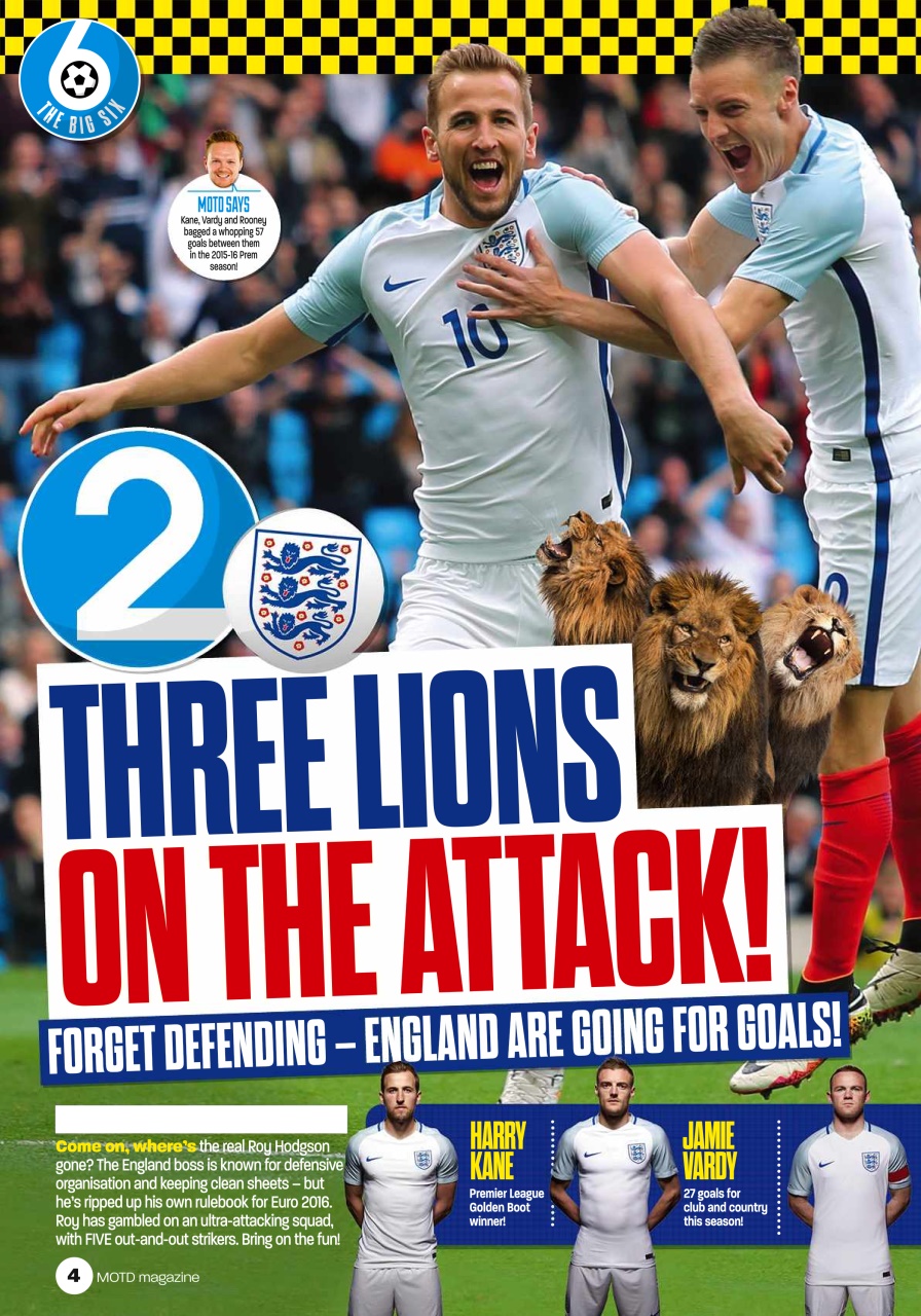 Match of the Day Preview Pages