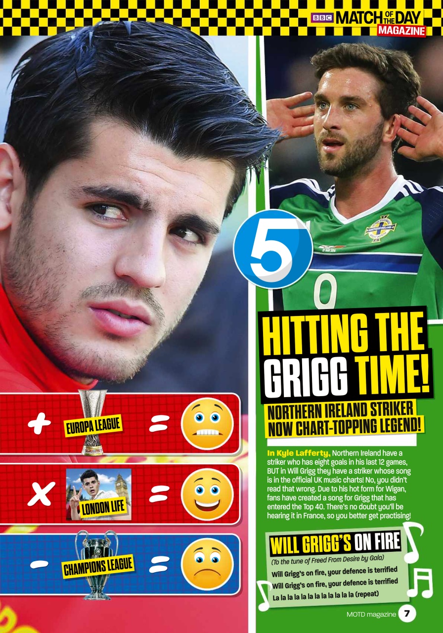 Match of the Day Preview Pages