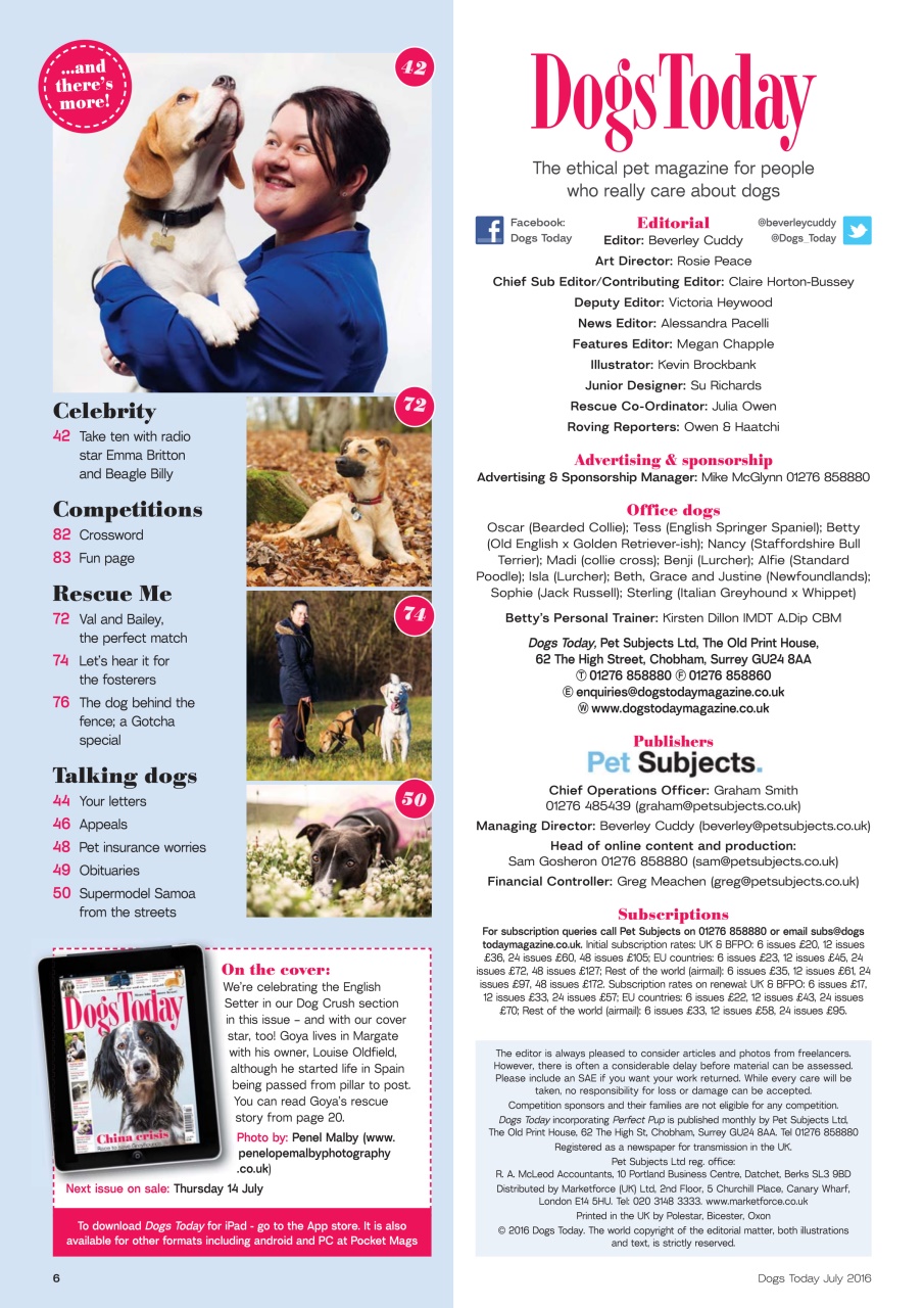 Dogs Today Magazine Preview Pages