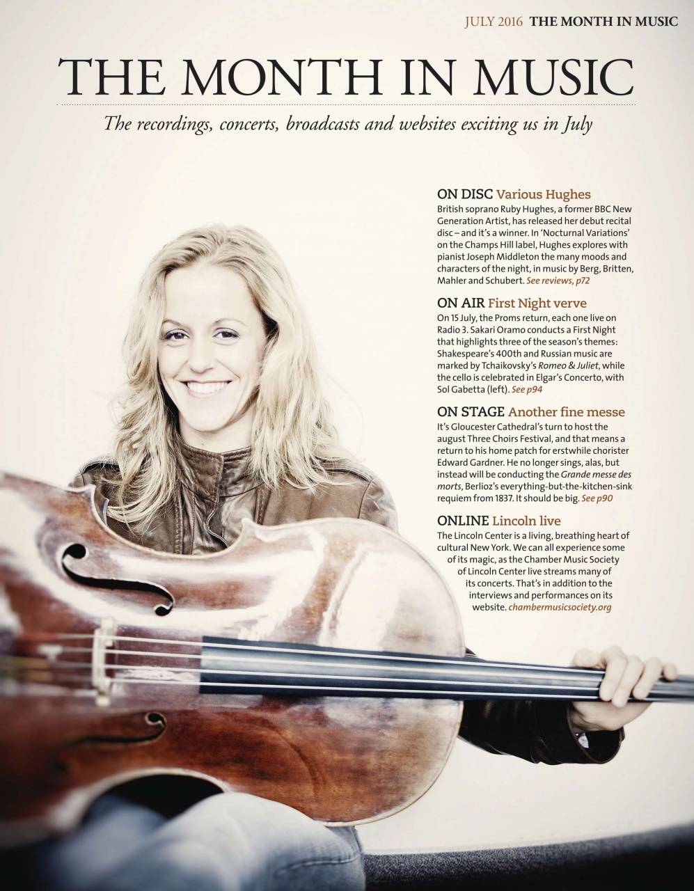 BBC Music Magazine Preview Pages