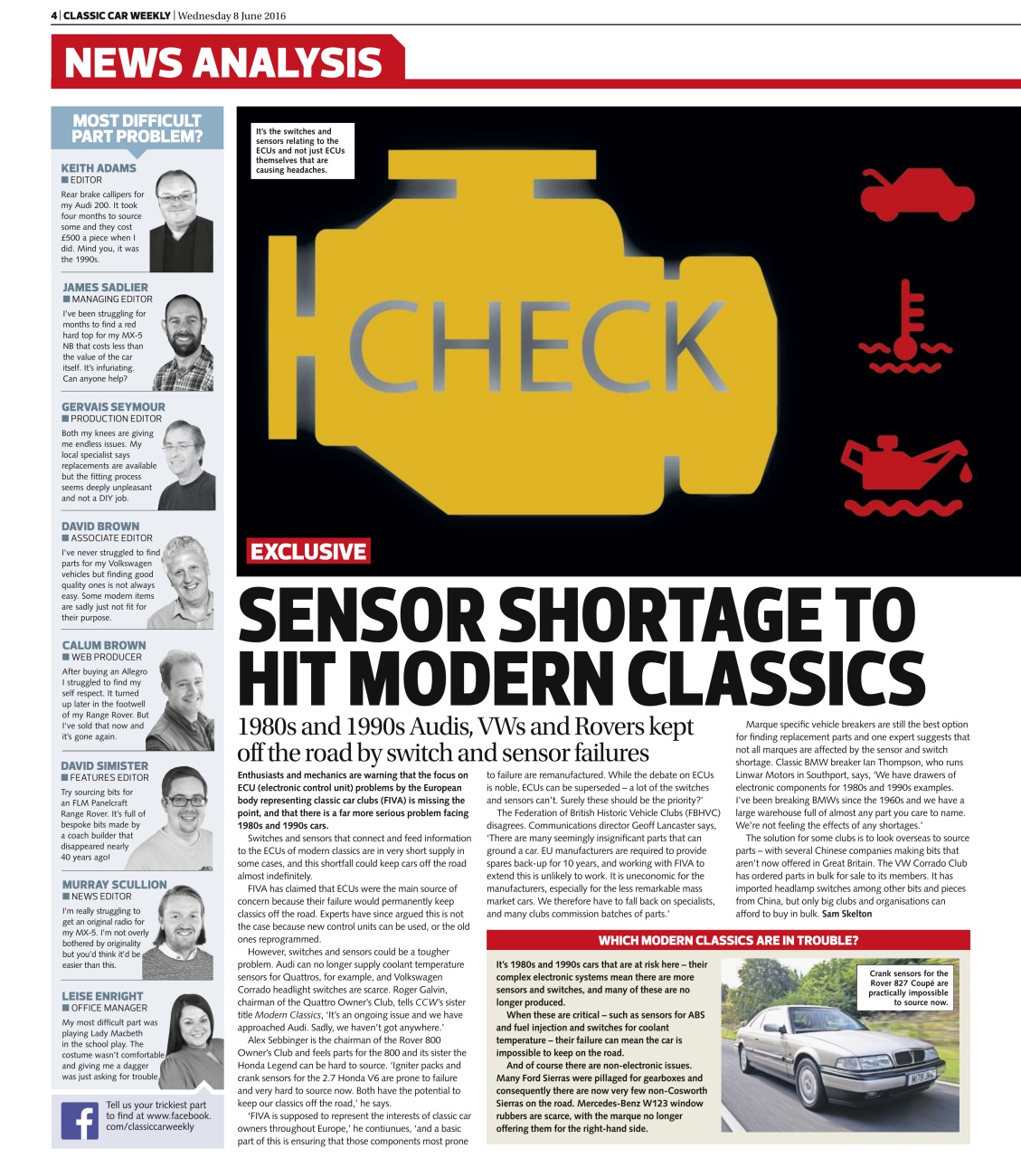 Classic Car Weekly Preview Pages