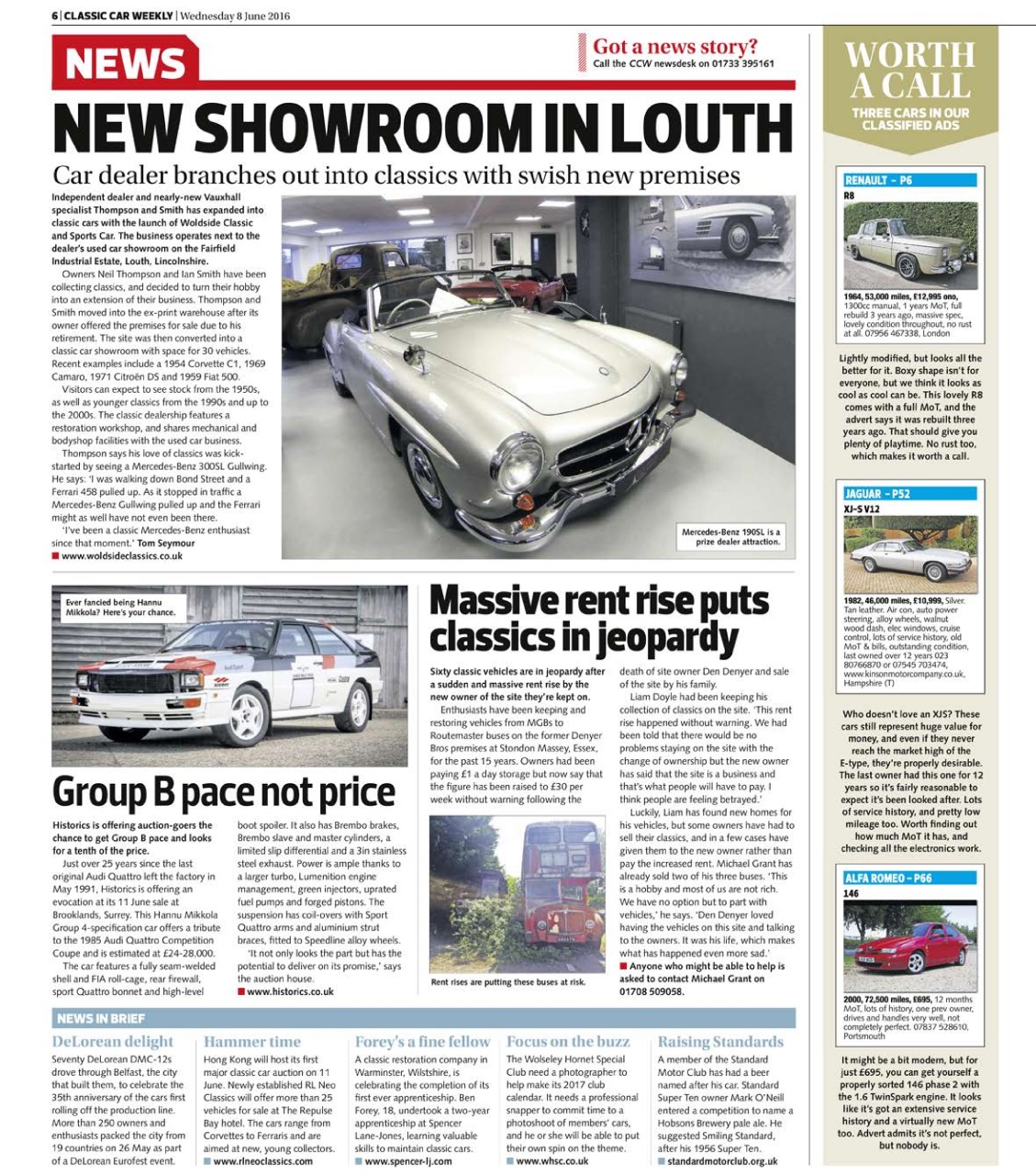 Classic Car Weekly Preview Pages