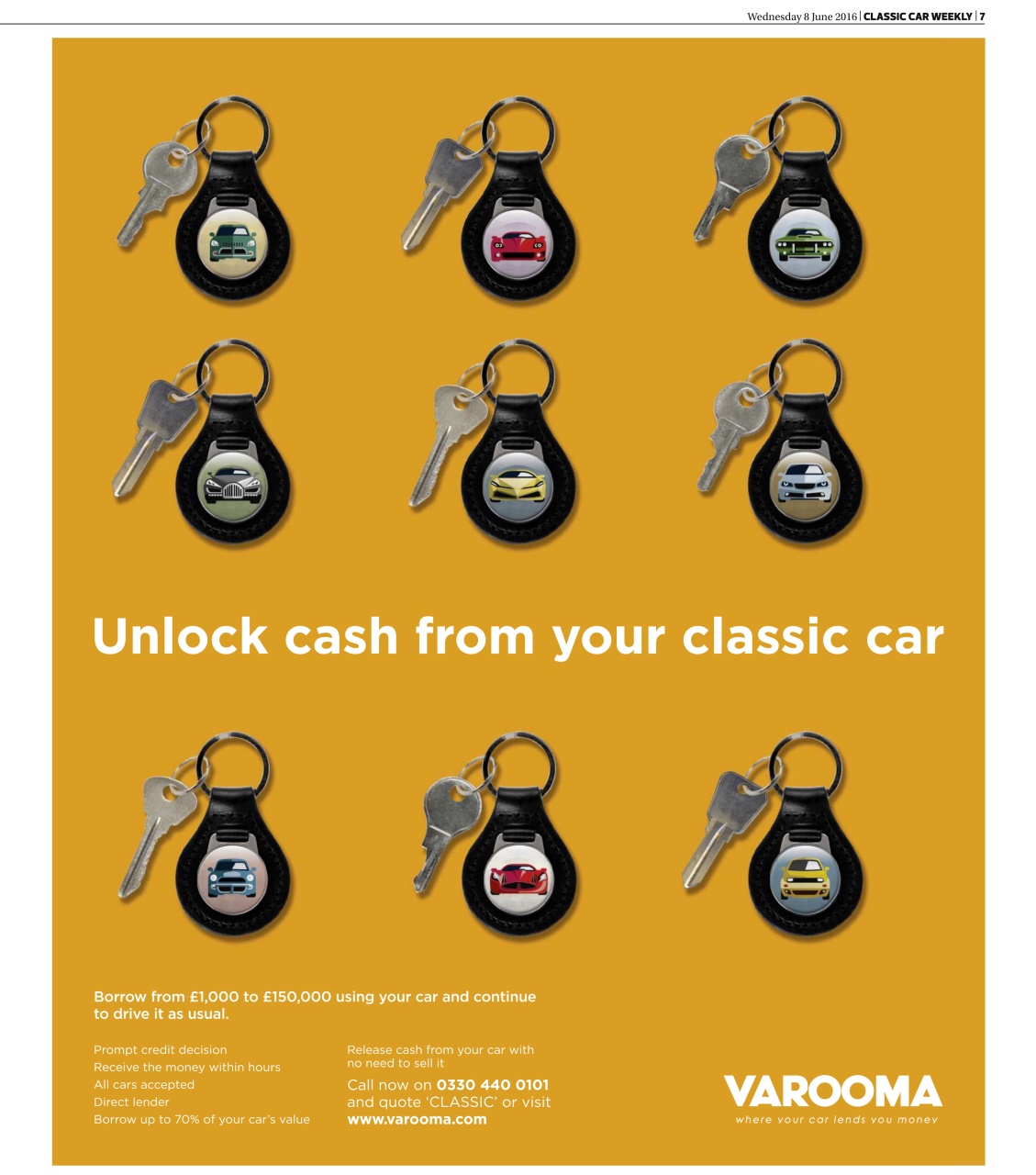 Classic Car Weekly Preview Pages