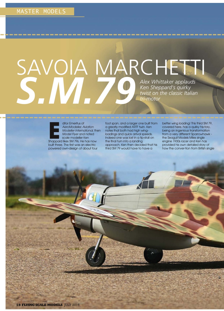 Flying Scale Models Preview Pages