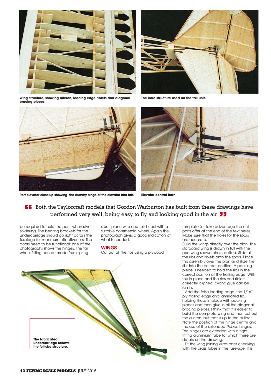 Radio Control Model Flyer Preview Pages