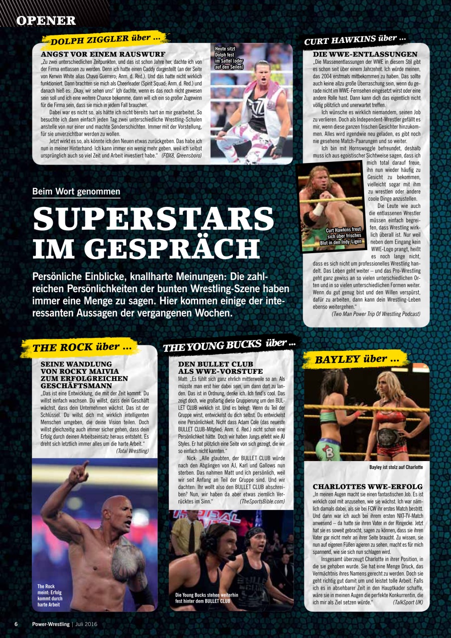 Power-Wrestling Preview Pages