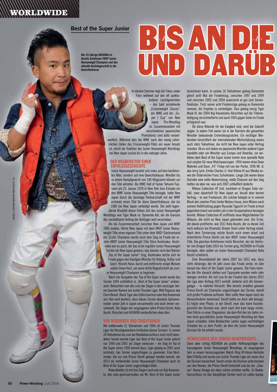 Power-Wrestling Preview Pages