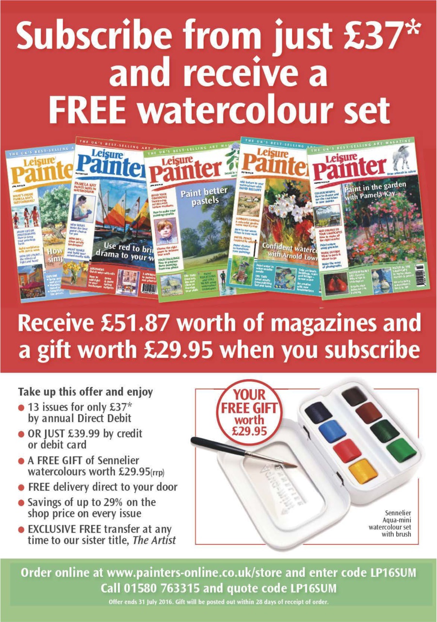 Leisure Painter & The Artist Preview Pages