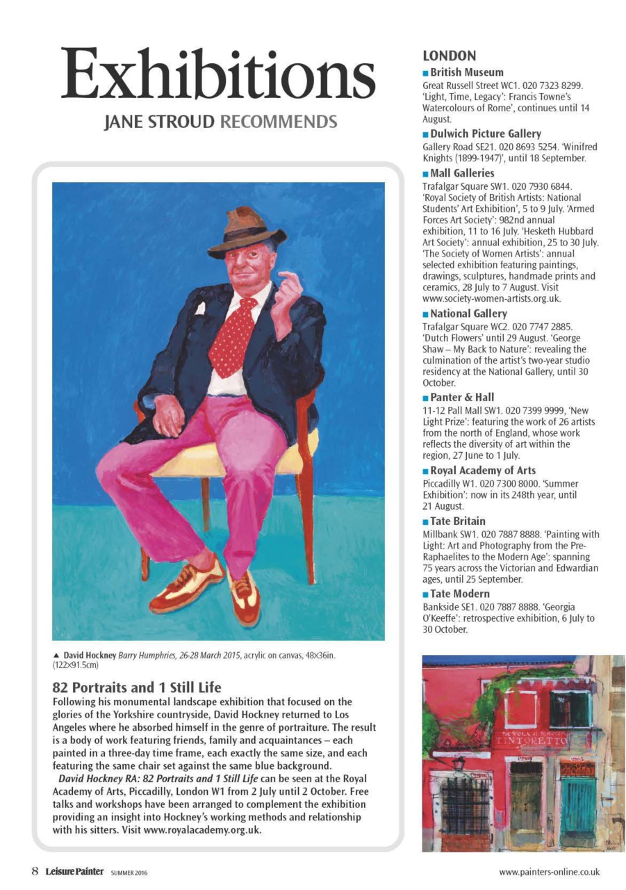 Leisure Painter & The Artist Preview Pages