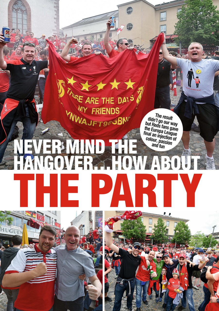 Liverpool FC Magazine Preview Pages