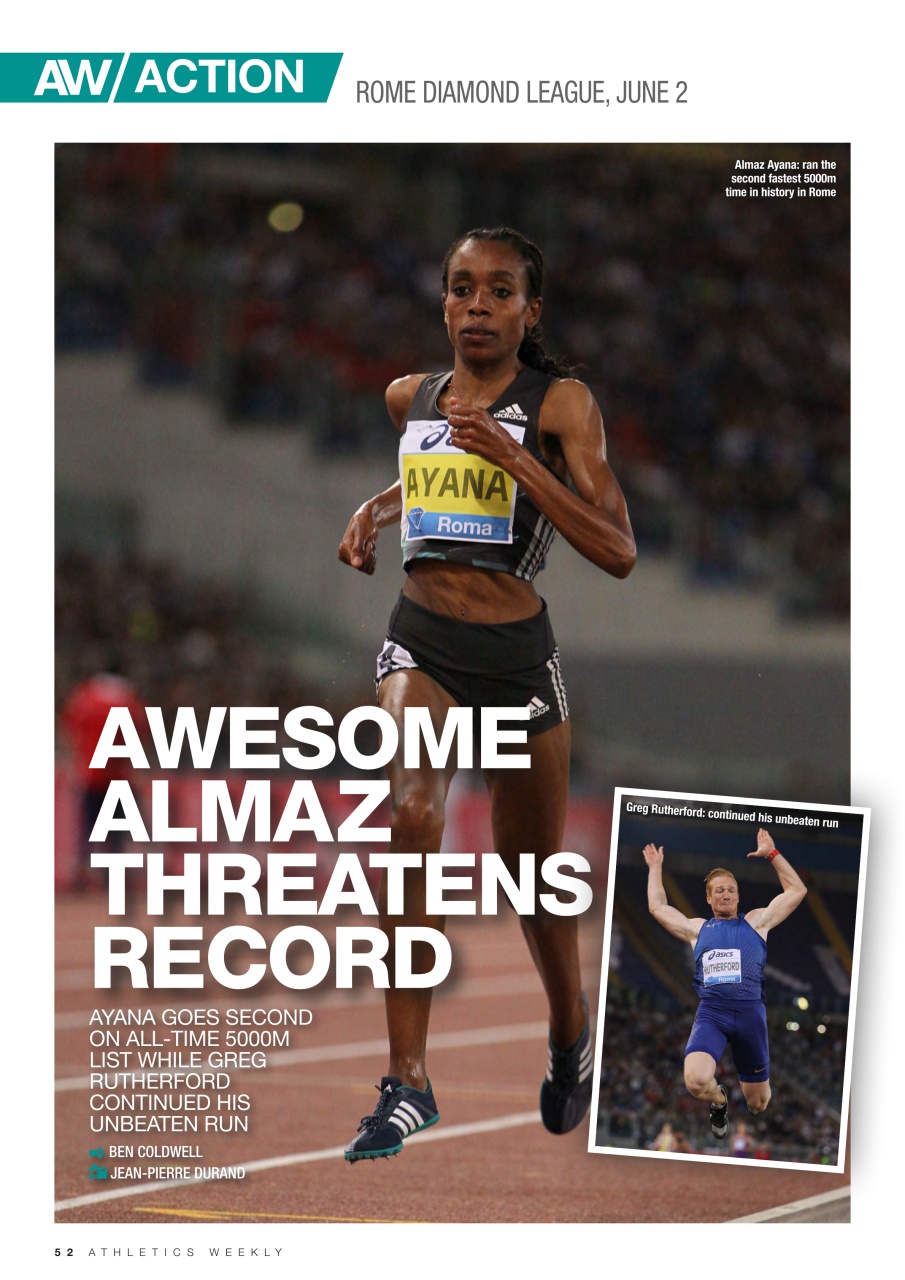 AW – Athletics Weekly Magazine Preview Pages