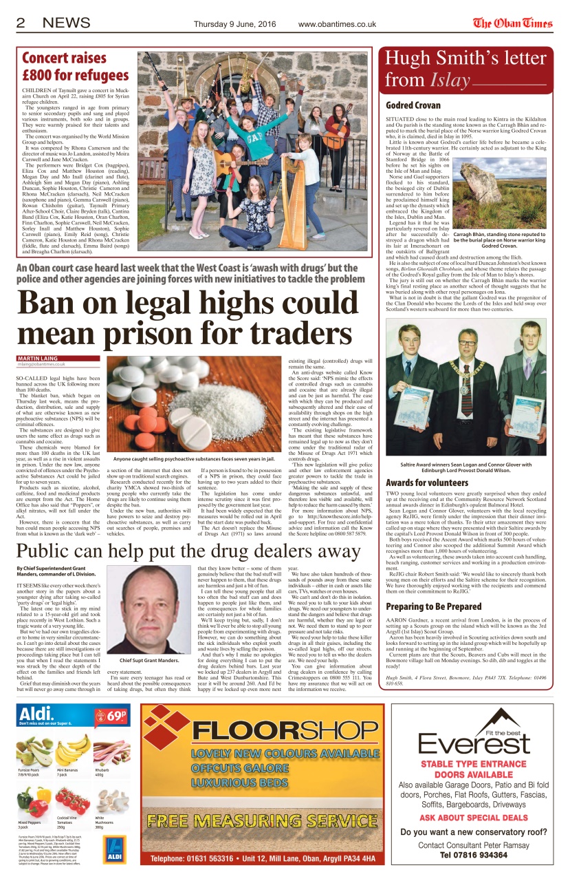 The Oban Times & Lochaber Times Preview Pages