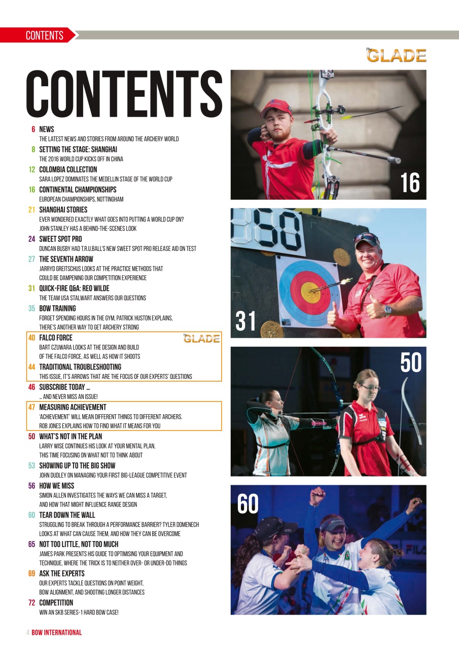 Bow International Preview Pages