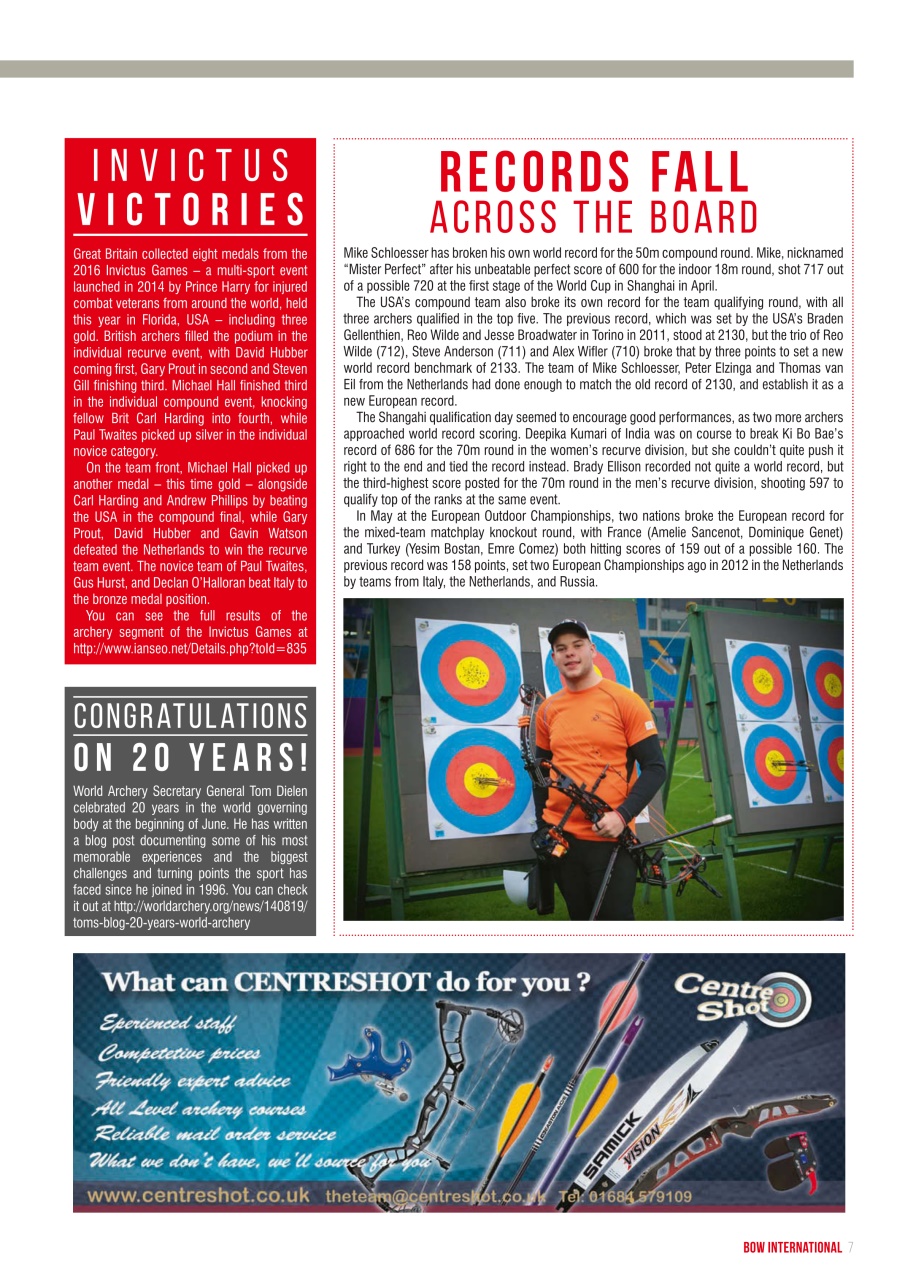 Bow International Preview Pages