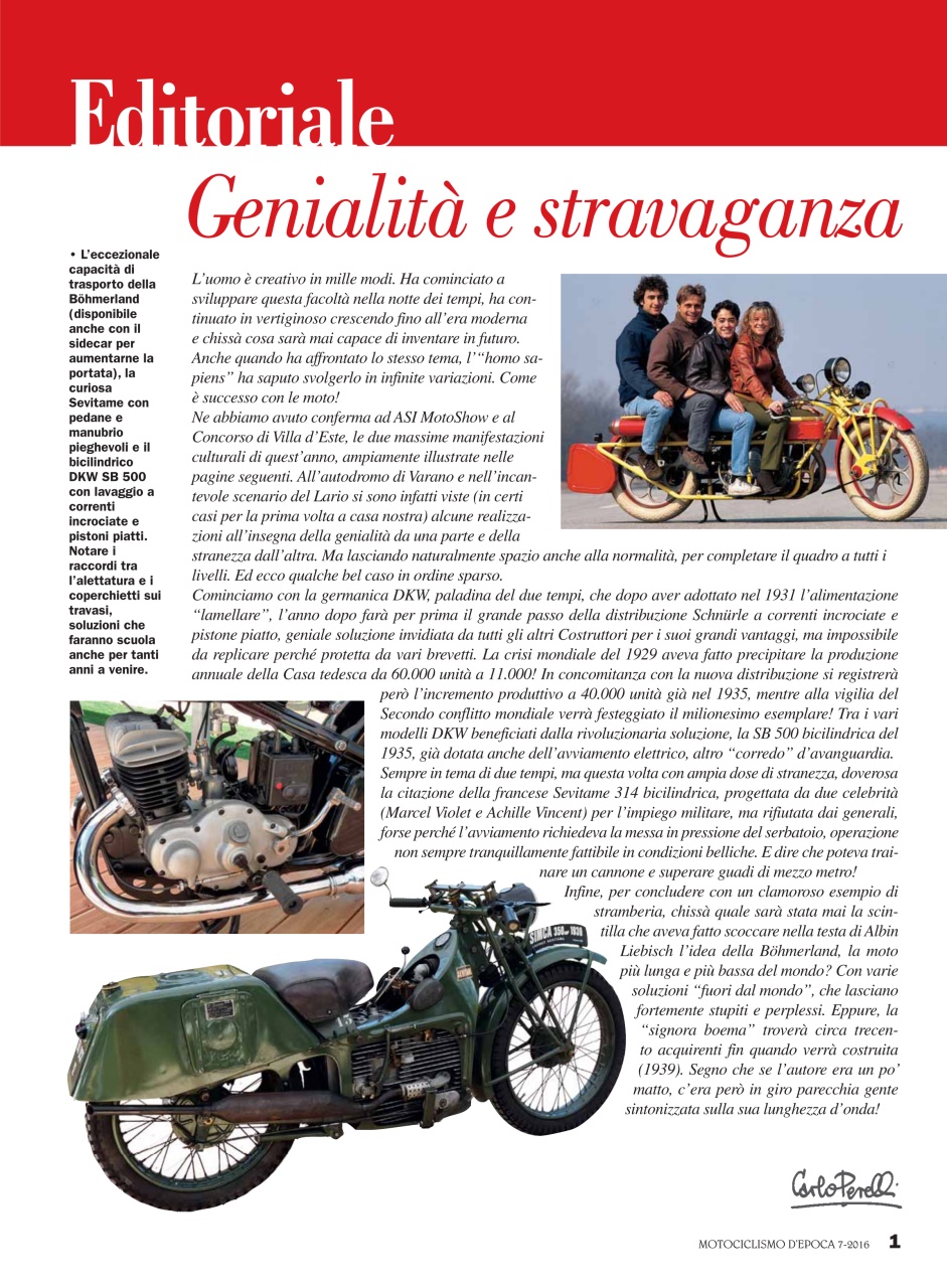 Motociclismo d'Epoca Preview Pages