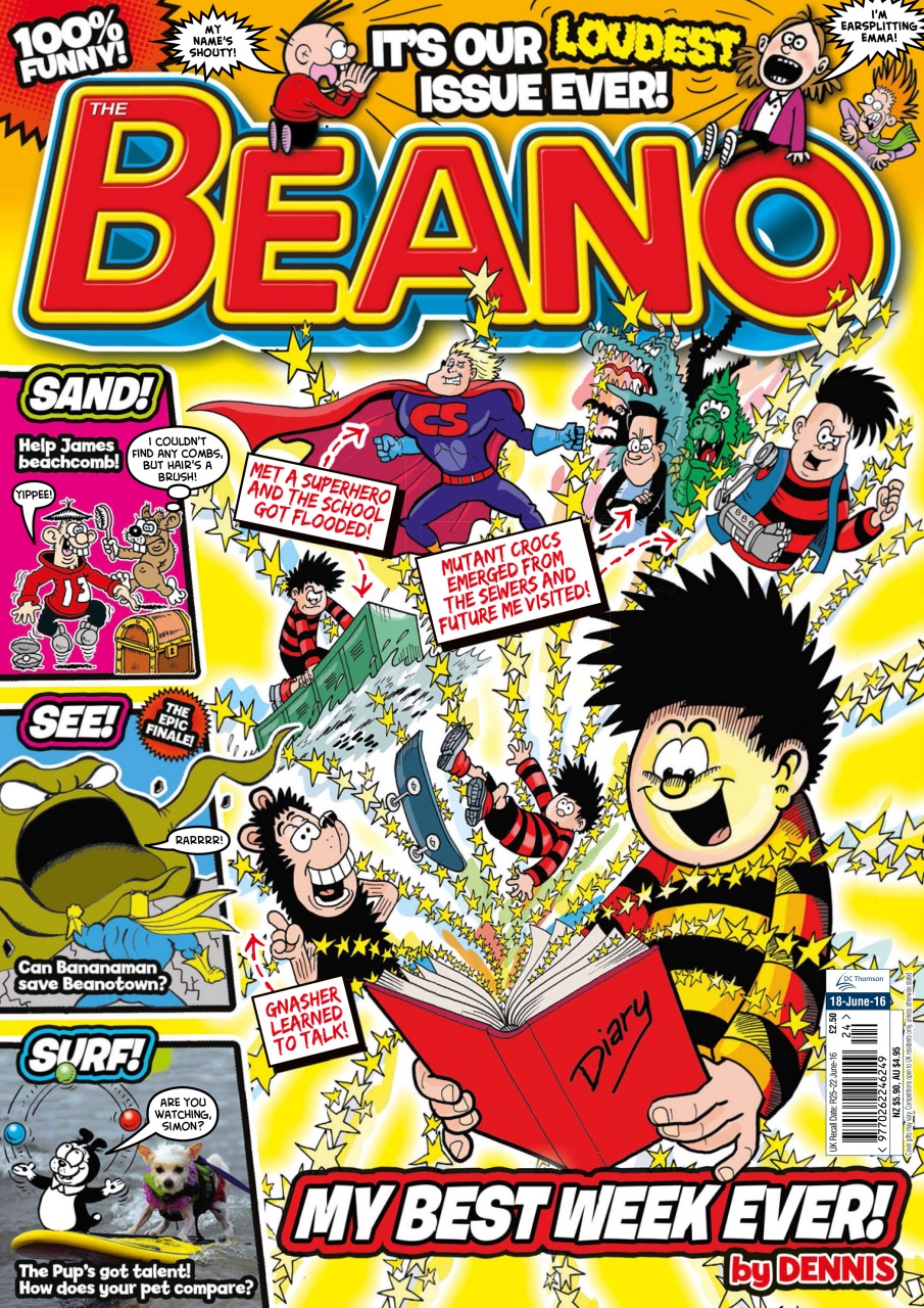 Beano Preview Pages