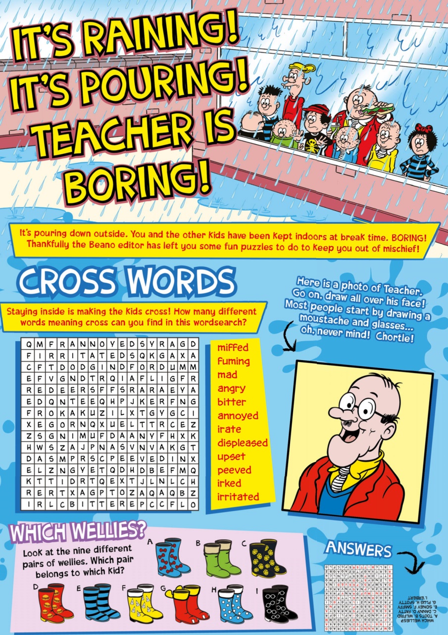 Beano Preview Pages