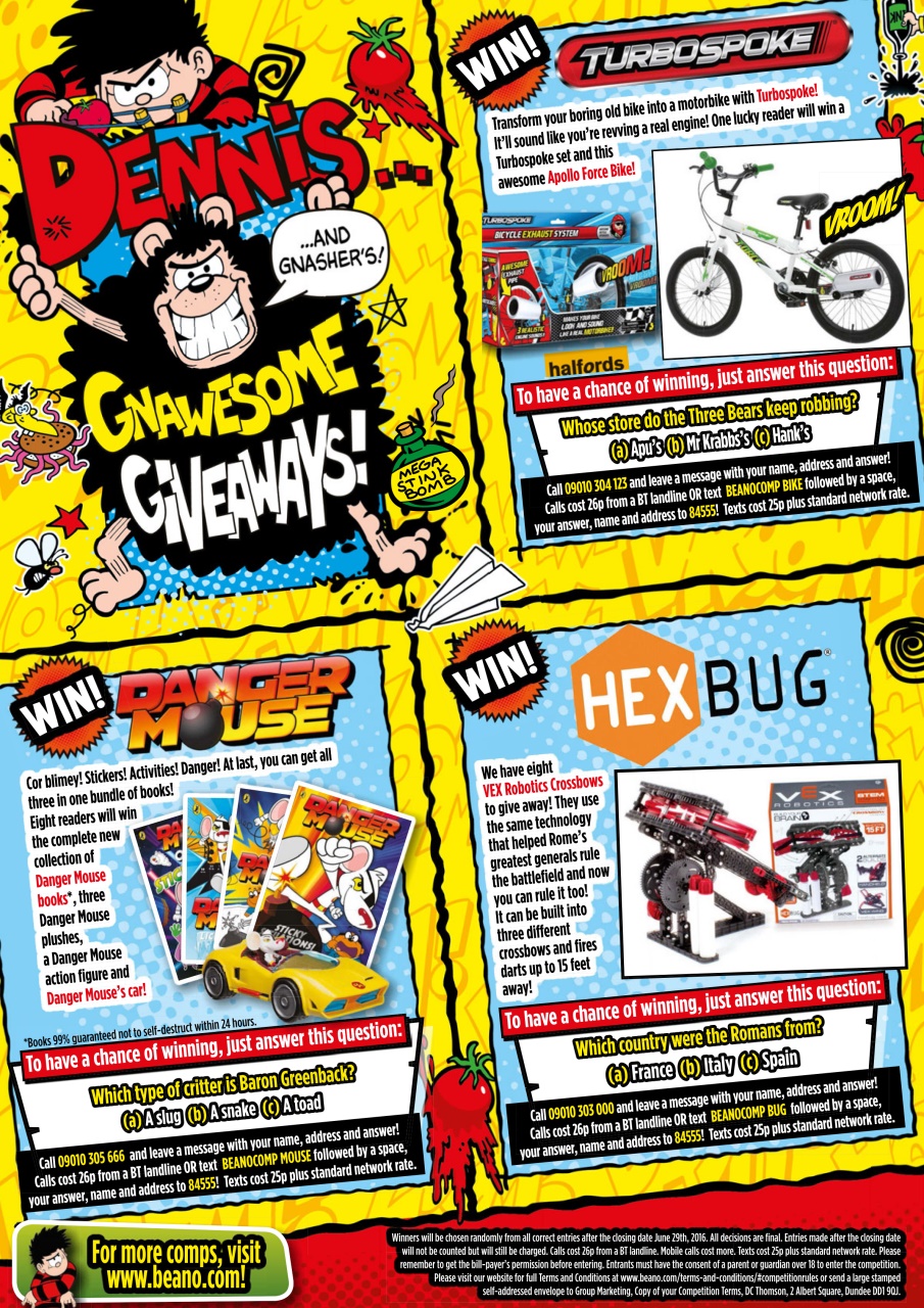 Beano Preview Pages