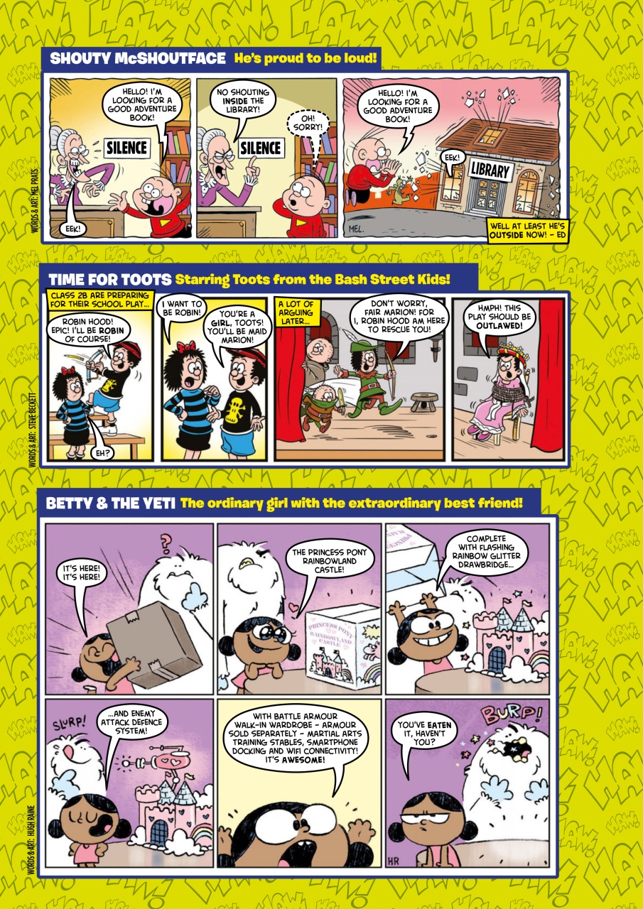Beano Preview Pages