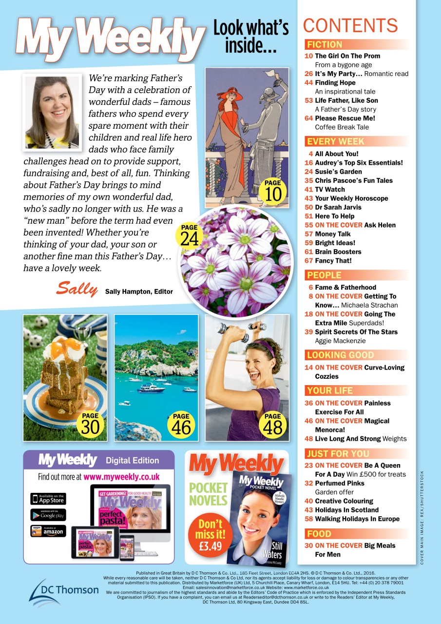 My Weekly Preview Pages