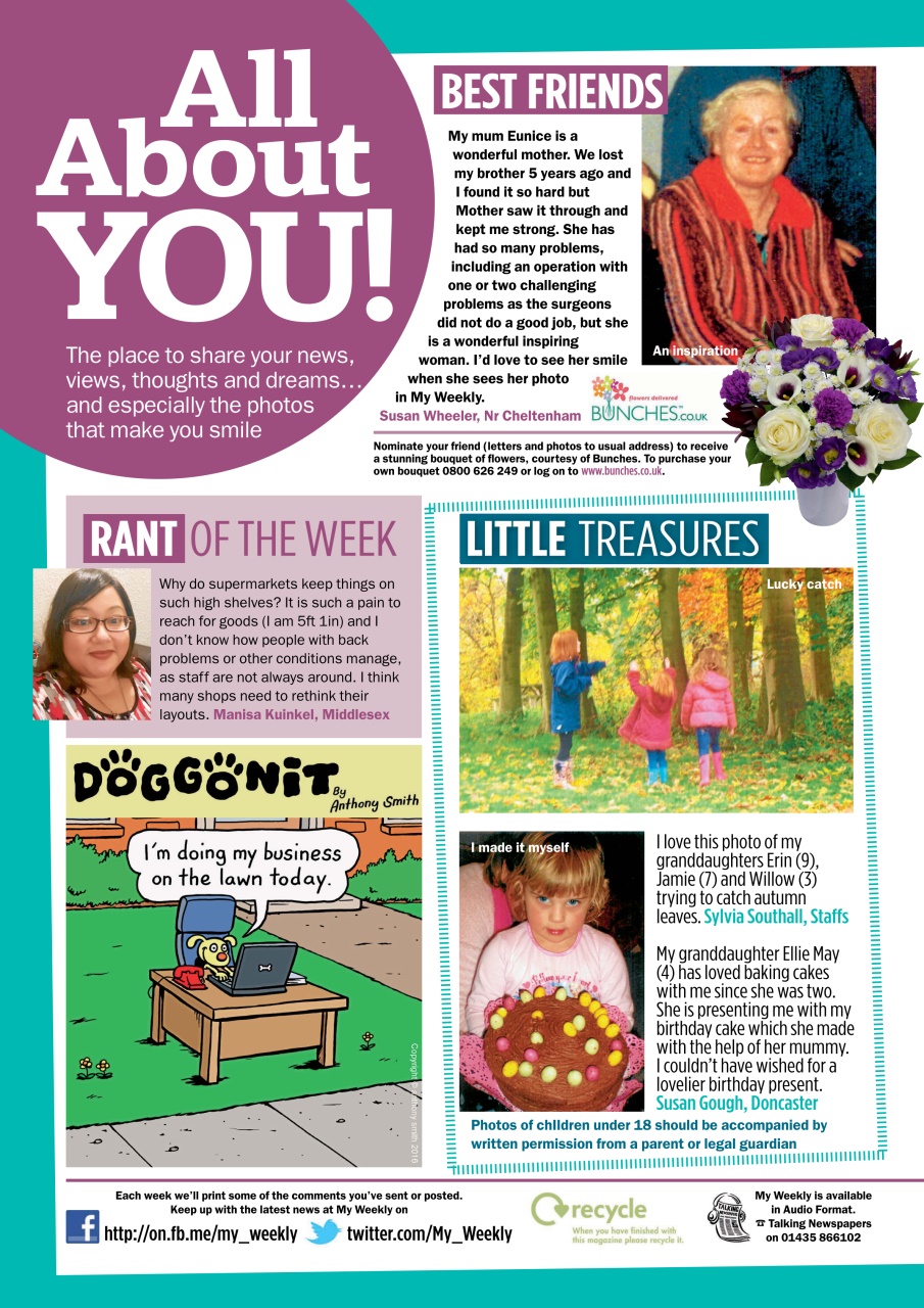 My Weekly Preview Pages