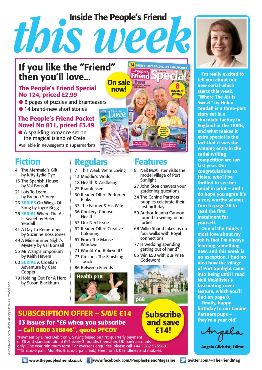 The People’s Friend Preview Pages