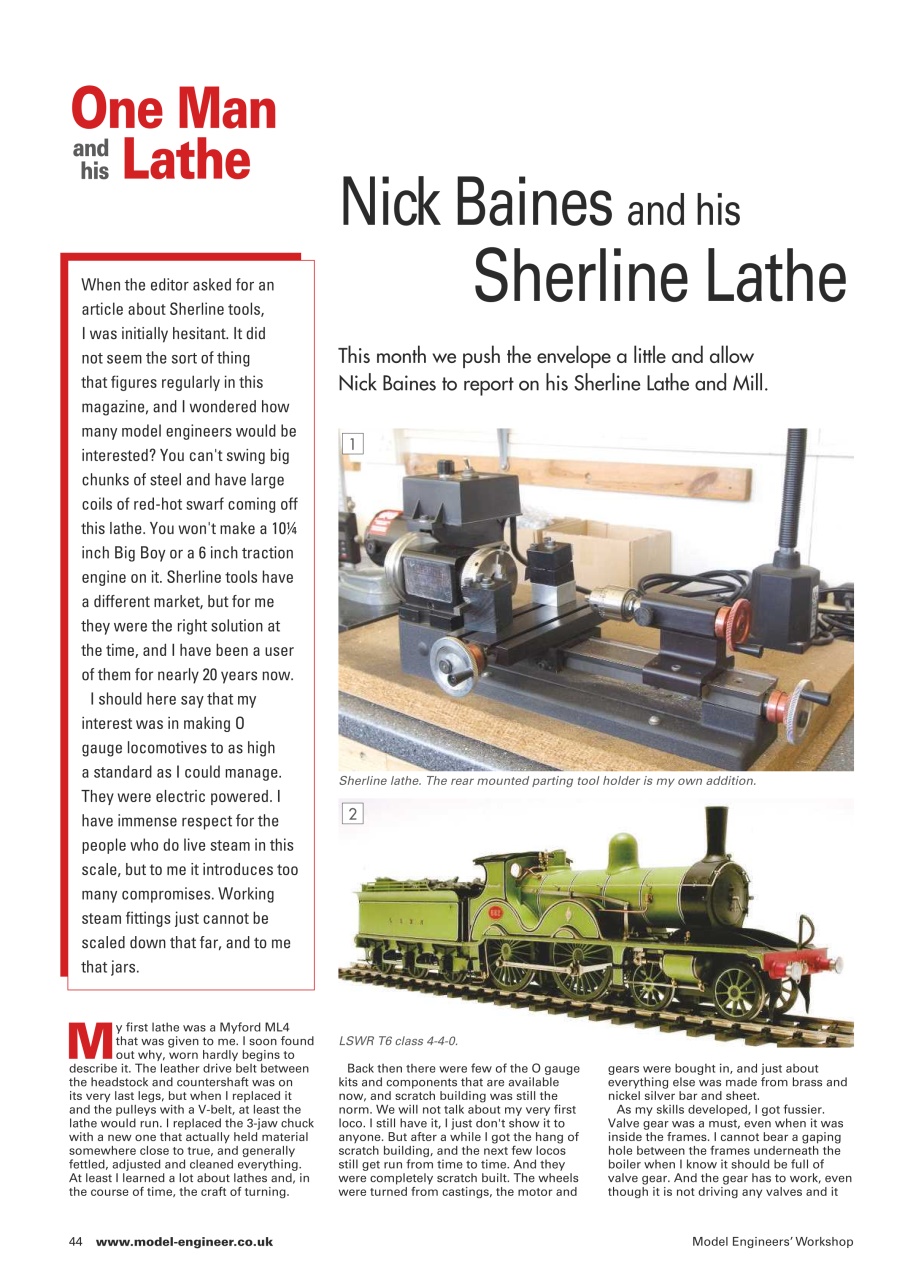 Model Engineer & Workshop Magazine Preview Pages
