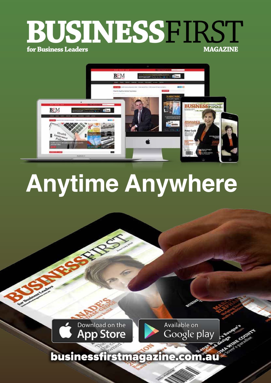 Business First Magazine Preview Pages