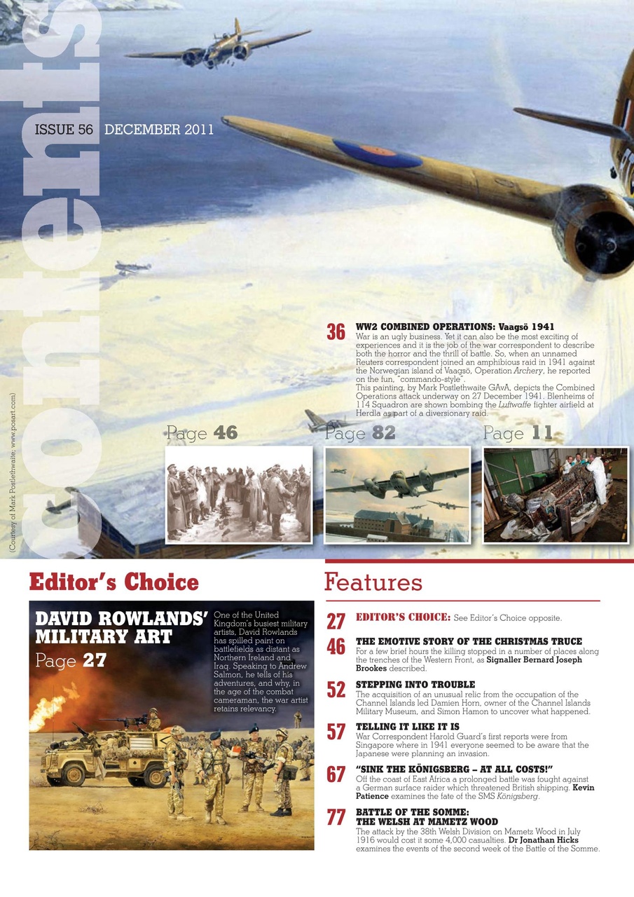 Britain at War Magazine Preview Pages