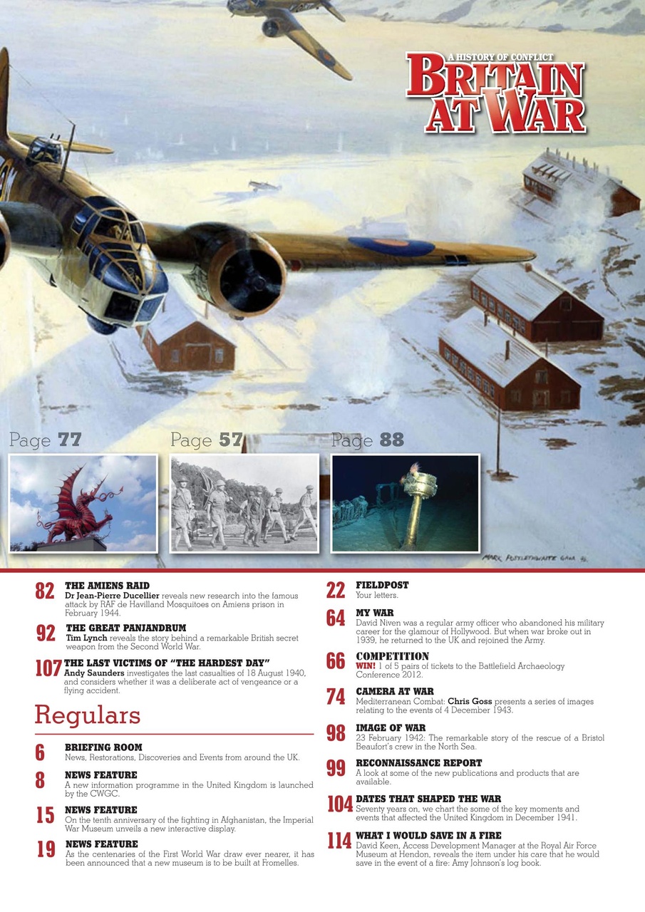 Britain at War Magazine Preview Pages