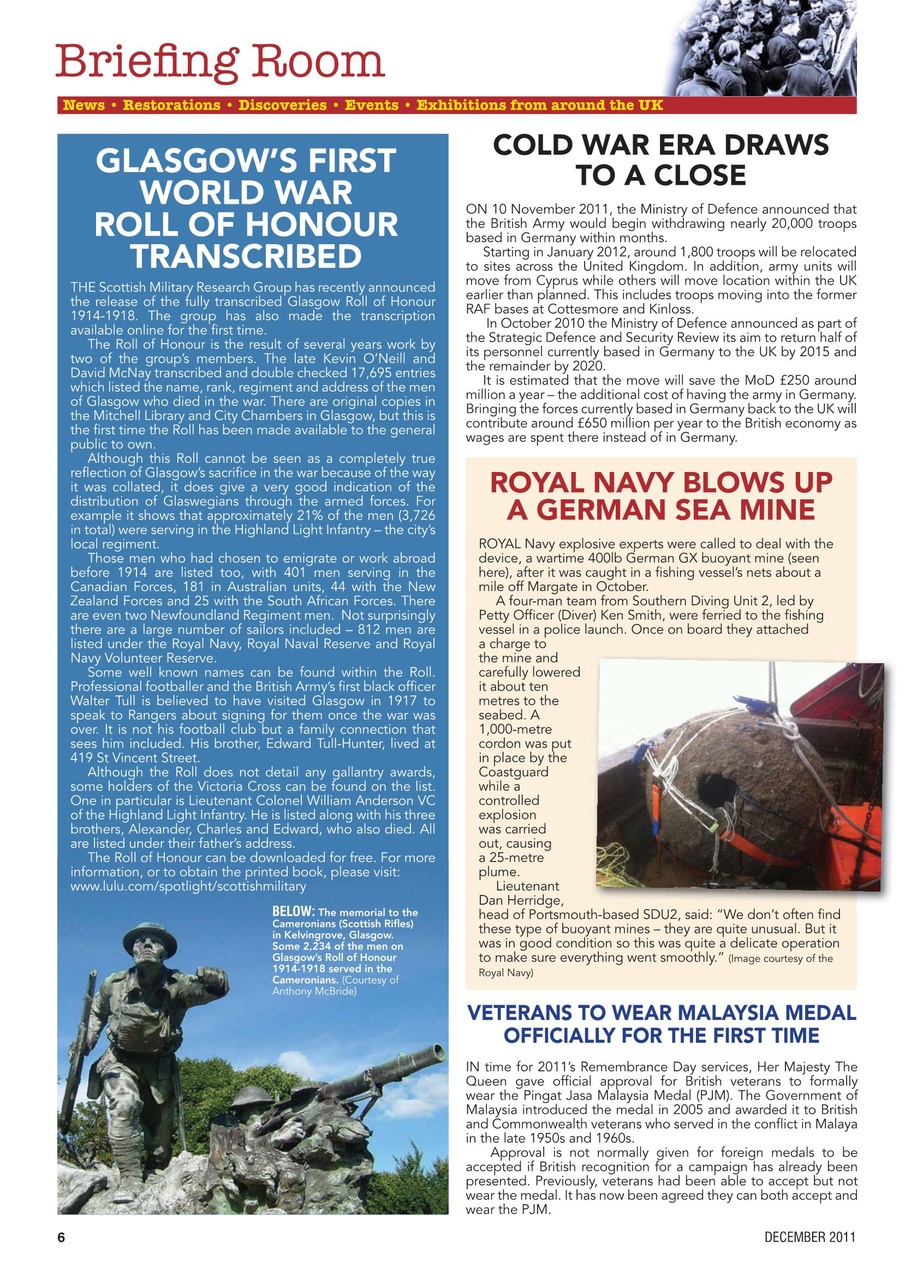 Britain at War Magazine Preview Pages
