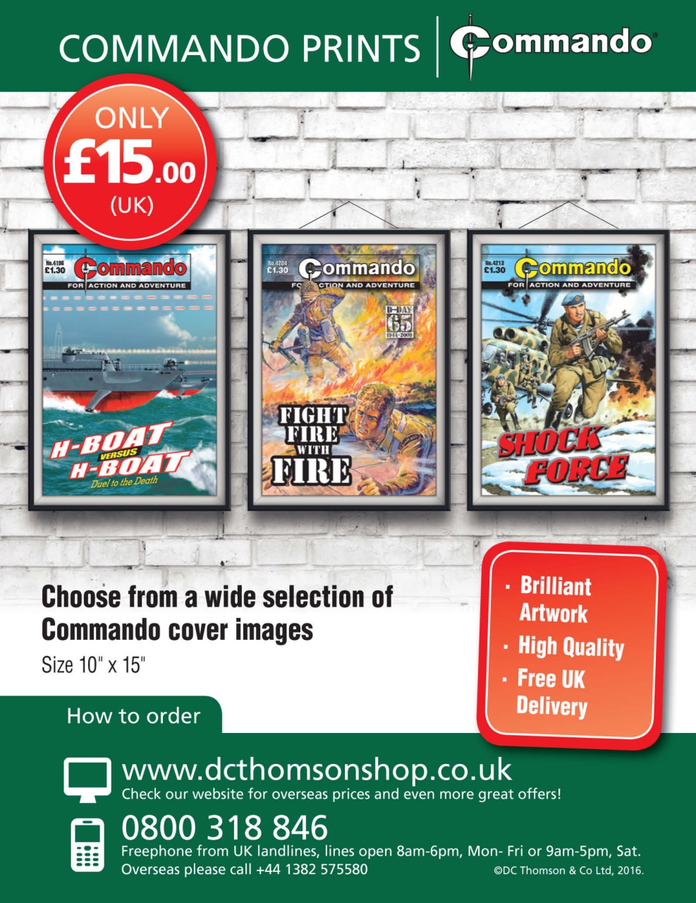 Commando Preview Pages