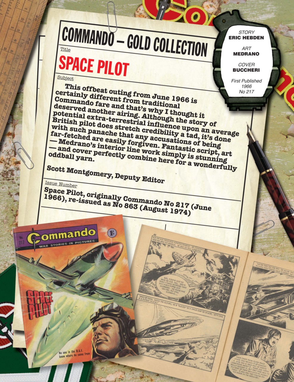 Commando Preview Pages