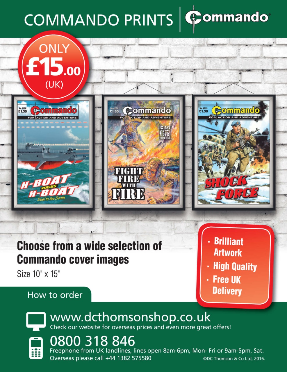 Commando Preview Pages