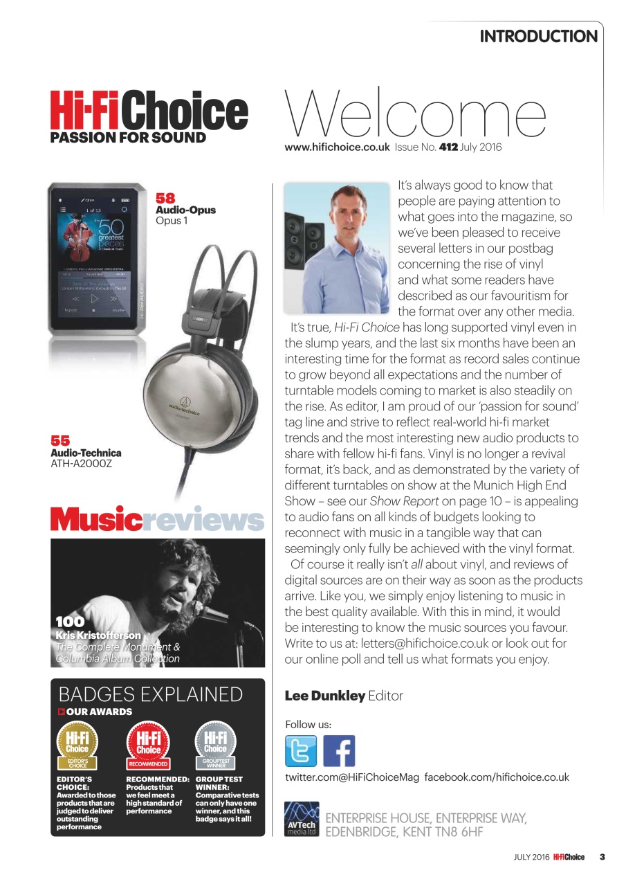 Hi-Fi Choice Preview Pages