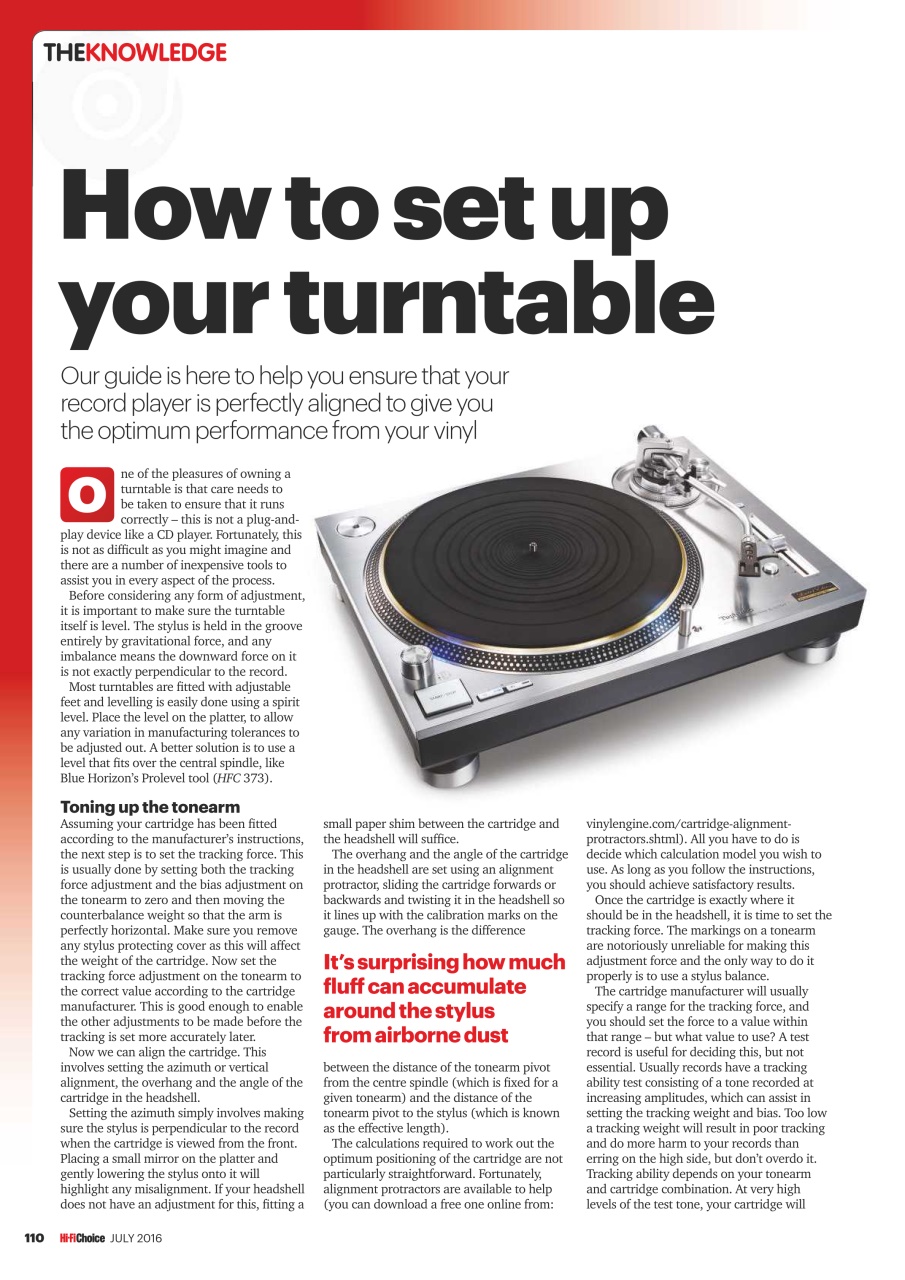 Hi-Fi Choice Preview Pages