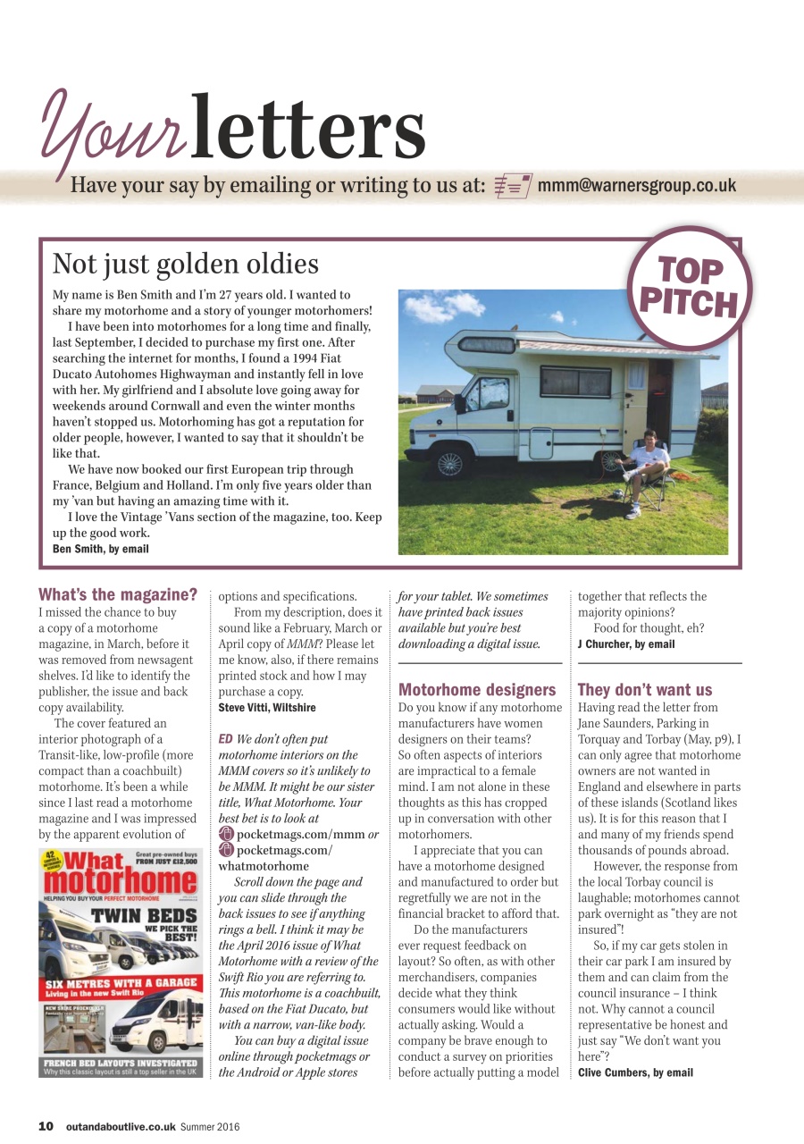 MMM magazine Preview Pages