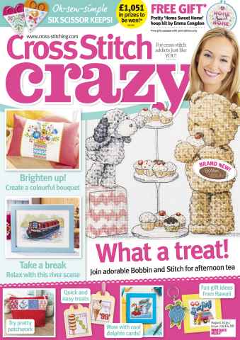 Cross Stitch Crazy issue August 2016