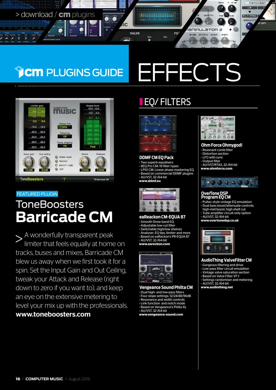 Computer Music Preview Pages