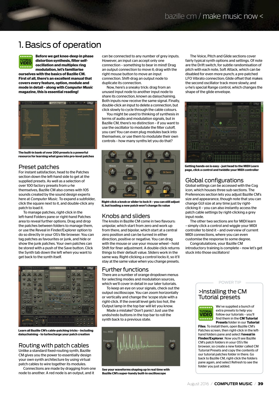 Computer Music Preview Pages