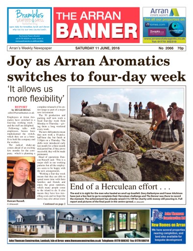 Arran Banner issue 