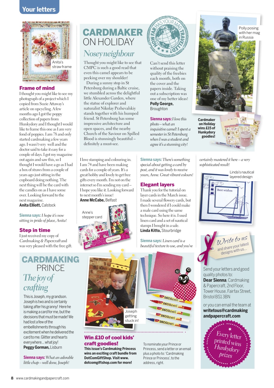 Cardmaking & Papercraft Preview Pages
