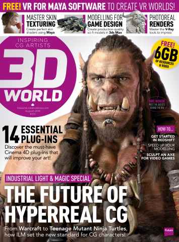 3D World issue August 2016